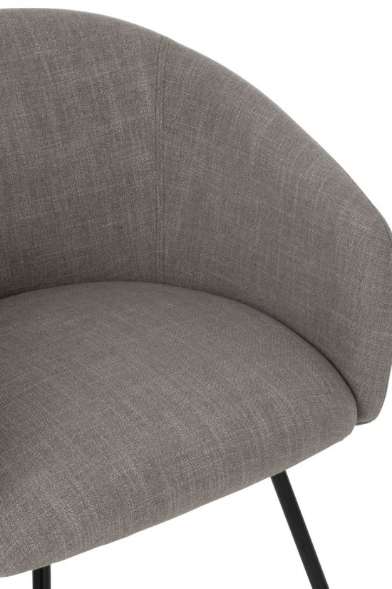 Jline Stuhl Wales Stahl Schaum Grau stuhl stuehle.