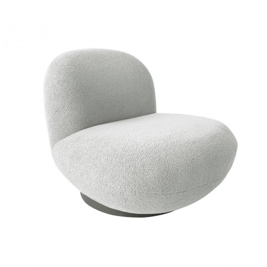 J Line Sedia Miles Acciaio Schiuma Grigio Silla Wales Acero Espuma Gris.