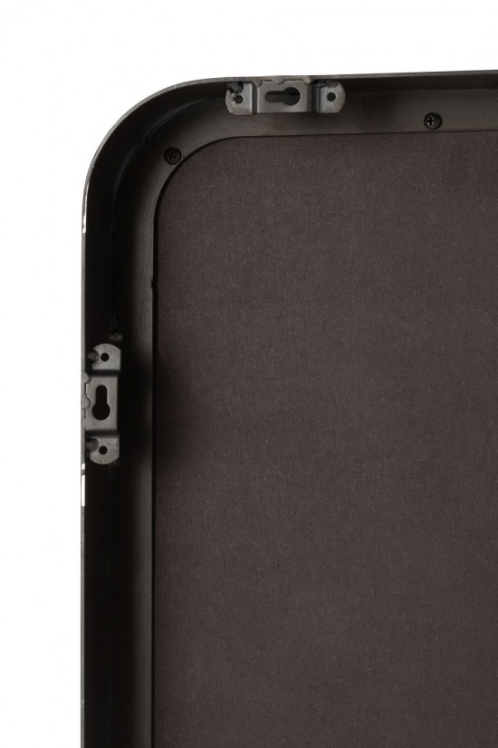 Jline Spiegel Markus Metaal Glas Zwart Small.