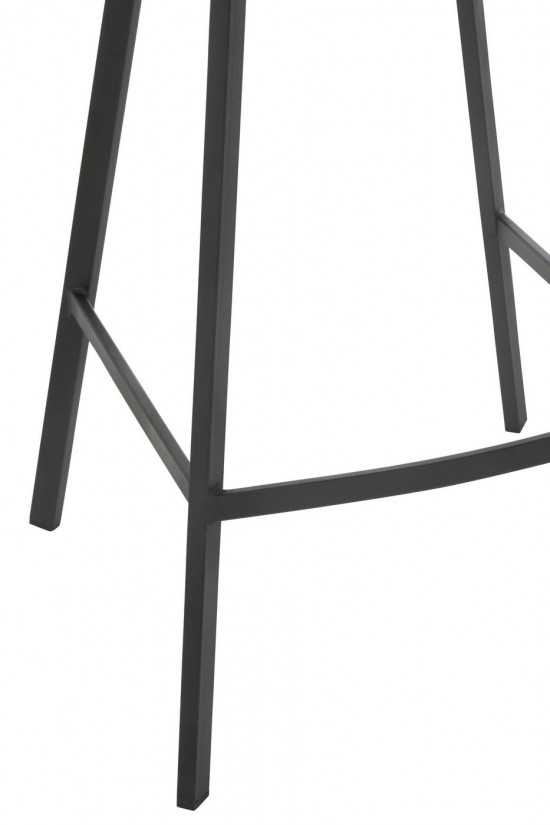 J Line Bar Chair Kent Metal Polyester Brown bar chairs stools.