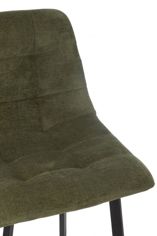 Jline Barstuhl Kent Metall Polyester Grün barhockers barstuhl barstuehle.