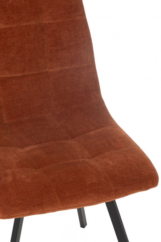 Jline Essensstuhl Clark Metall Polyester Rost stuhl stuehle.