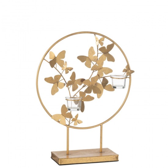 Jline 46430 Kaarshouders Support Bougie Candleholders Kerzenhalter Soporte Vela Portacandela DECORATIE Thee Windlichten Kandel.