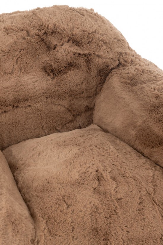 Jline Sofa Cutie Polyester Taupe Small Sessel.