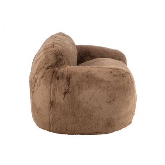 J Line fauteuils Jolipa Sofa Cutie Polyester Taupe Large.