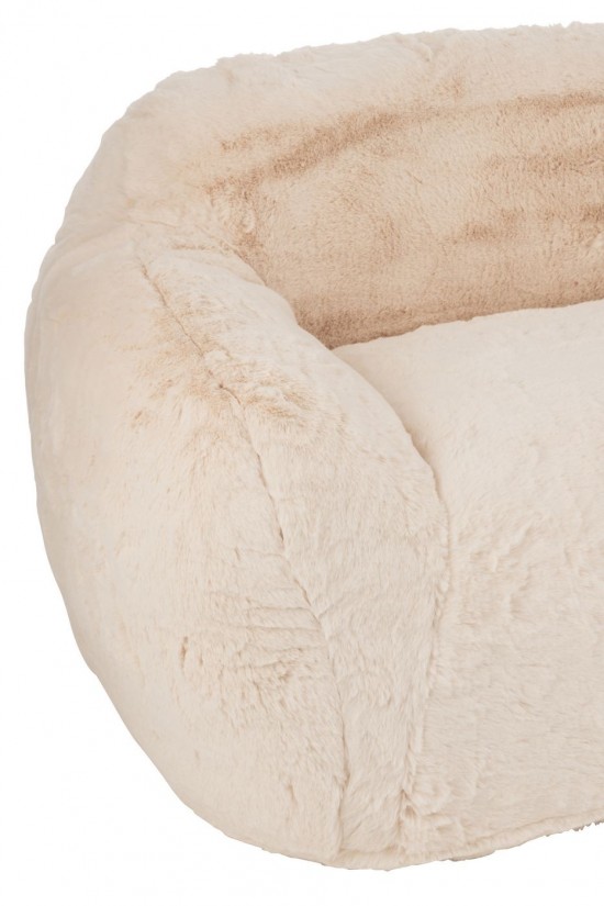 J Line Sofa Cutie Polyester Cream Large armchairs.