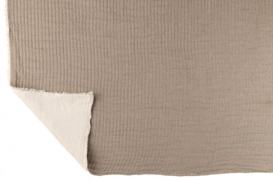 Jline Plaid Strepen Stiksel Katoen Polyester Grijs.