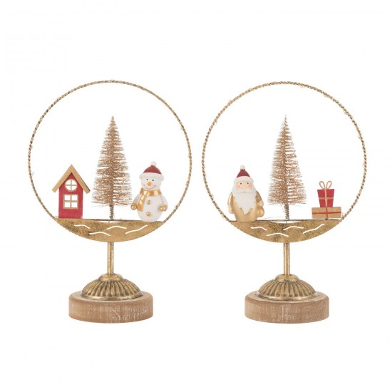 Jline 47232 Deco Objecten Objets Déco Decorative Objects Deko Objekte Objetos Deco Oggetti Di Decorazione DECORATIE Winter Ker.