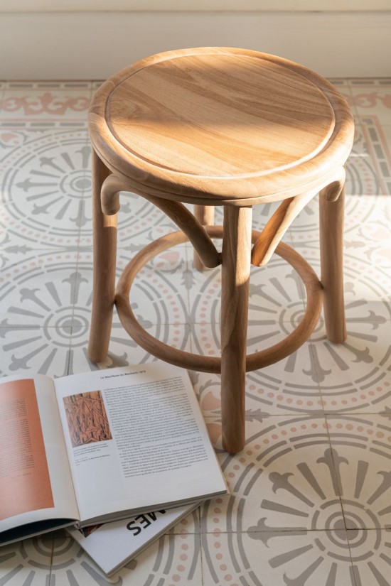 Jline Taburete Ali Teka Natural.