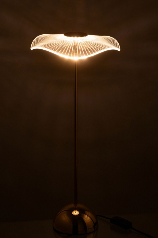 J Line Éclairage Armatures Luminaires D'intérieur Pieds De Lampe Avec Abat Jour Lampes De Table Jolipa Lampe Led Fleur Metal P.