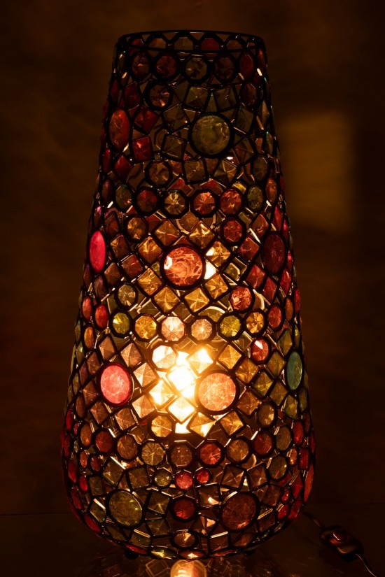 J Line Éclairage Armatures Luminaires D'intérieur Pieds De Lampe Avec Abat Jour Lampes De Table Jolipa Lampe Long Fer Syntheti.