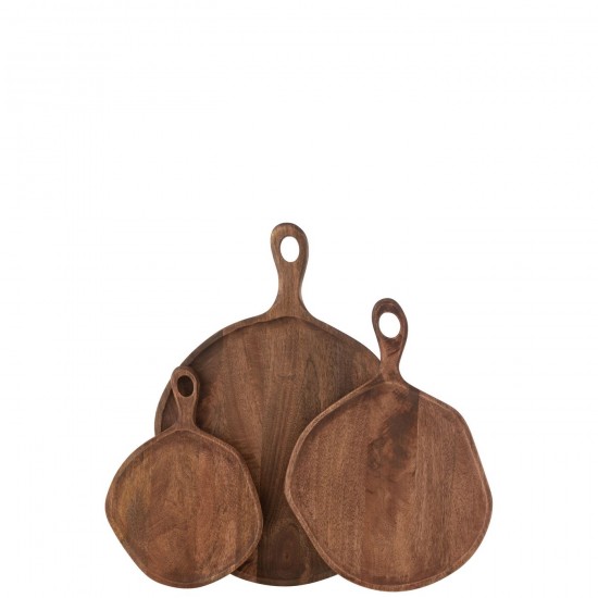 Jline Snijplank Goa Mangohout Bruin Large.