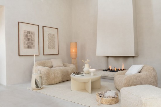 Jline Decoration De Pared John Pino Lienzo Blanco.