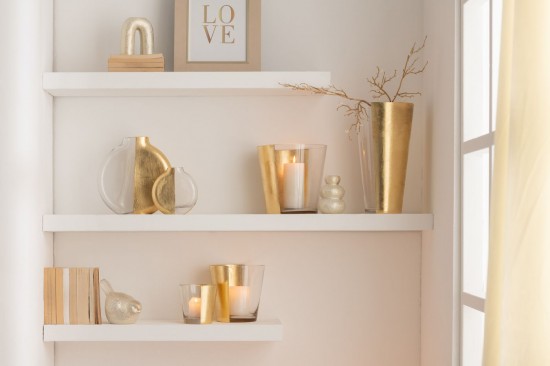 Jline Fotoforo Boe Vidrio Transparente Oro Large.