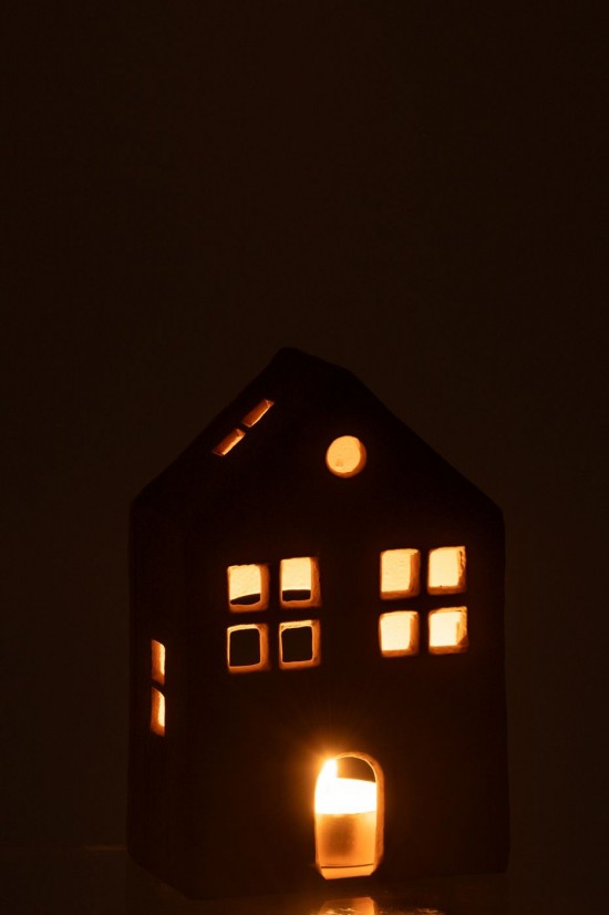 J Line photophores Jolipa Maison Agra Blanc.