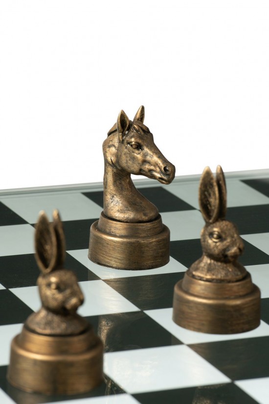 Jline Schaakspel Dieren Poly Mix.