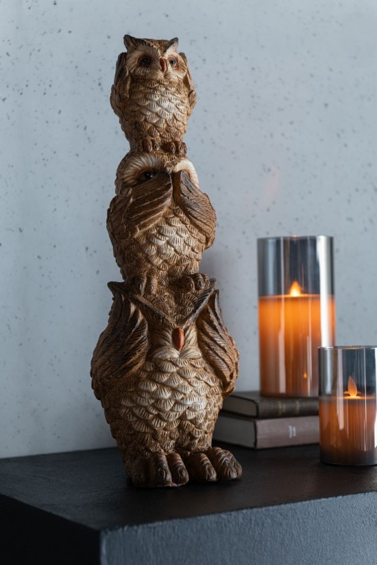 Jline Búhos Al Hombro Magnesio Marrón Pequeño.