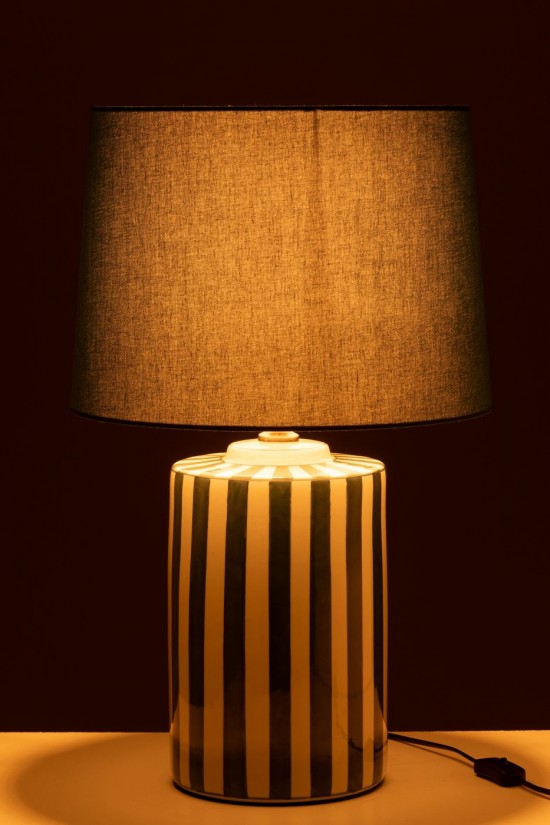 J Line Éclairage Armatures Luminaires D'intérieur Pieds De Lampe Avec Abat Jour Lampes De Table Jolipa Lampe Abat Jour Listra .