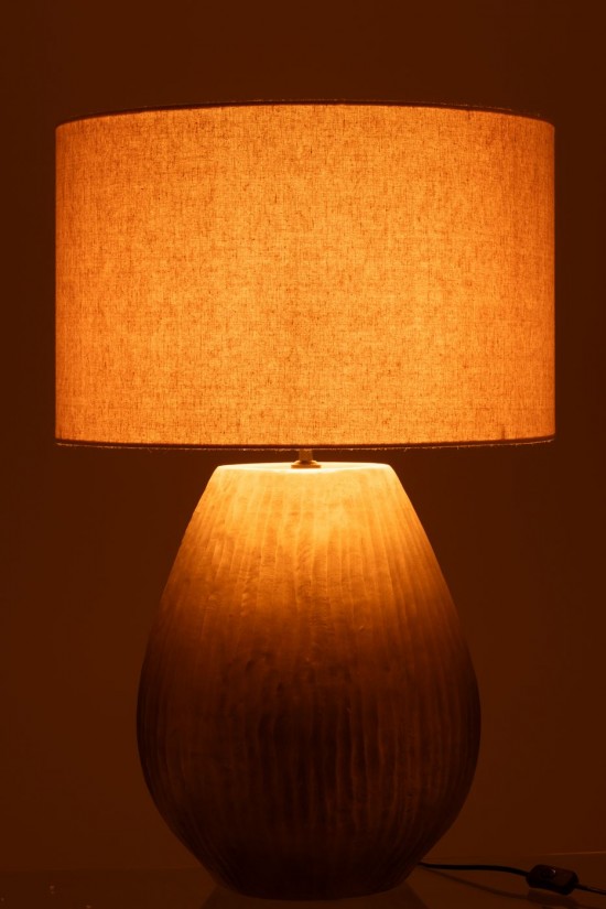 J Line Éclairage Armatures Luminaires D'intérieur Pieds De Lampe Avec Abat Jour Lampes De Table Jolipa Lampe Abat Jour Nebu Ro.