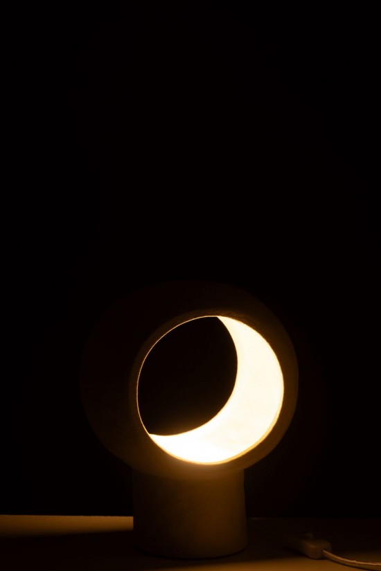 J Line Éclairage Armatures Luminaires D'intérieur Pieds De Lampe Avec Abat Jour Lampes De Table Jolipa Lampe Cercle Verre Glob.