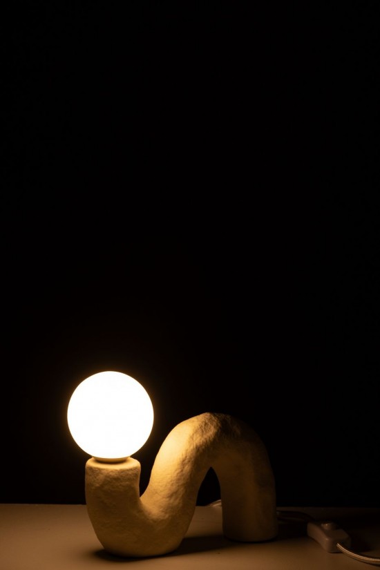 J Line Éclairage Armatures Luminaires D'intérieur Pieds De Lampe Avec Abat Jour Lampes De Table Jolipa Lampe Pied Attache Verr.