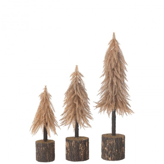 J Line arbres sapins de noel sur pied Jolipa Sapin De Noel Artificiel Cuivre Large.