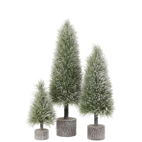 J Line Xmas Tree B Led Artificial Snow Green Large x mas christmas trees on foot.