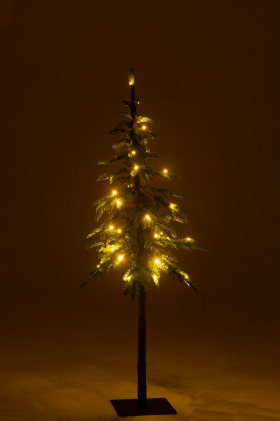 J Line arbres sapins de noel sur pied Jolipa Sapin De Noel Led Artificiel Vert Small.