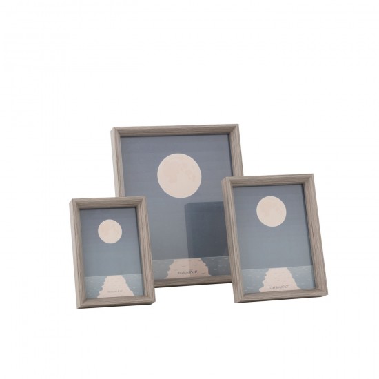 J Line Cadre photo simple Cadres photo simple Jolipa Cadre Photo Sylvie Mdf Taupe Large.