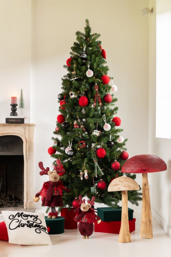 Jline Juego De 3 Cajas Rectangular Terciopelo Papel Rojo.