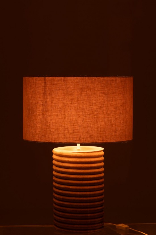 J Line Éclairage Armatures Luminaires D'intérieur Pieds De Lampe Avec Abat Jour Lampes De Table Jolipa Lampe Filetage Large Bo.