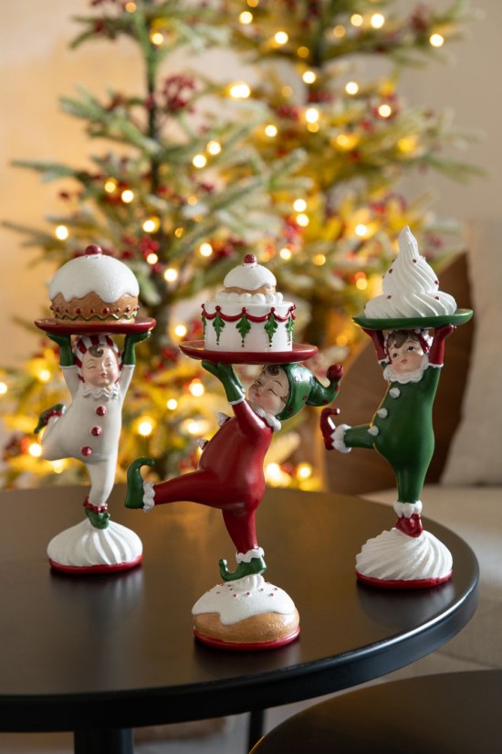 Jline Elfo Pastel Resina Mix Surtido De 3.