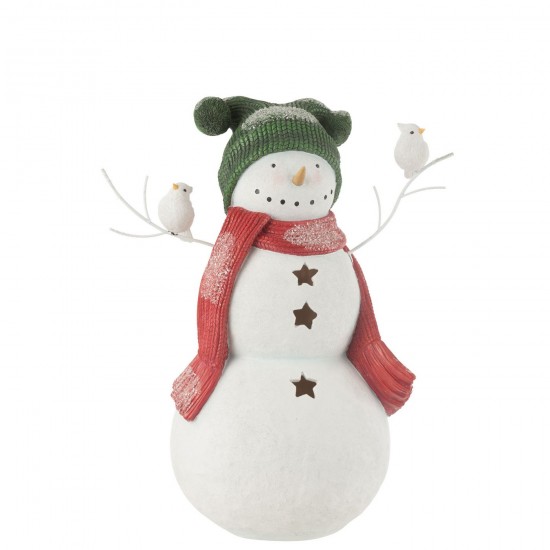 Jline 49822 Figuren Figurines Figurines Figuren Figuritas Sculture DECORATIE Winter Kerst.