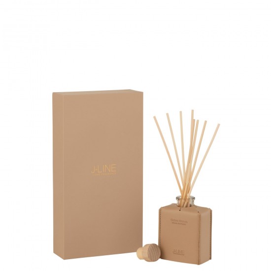 J Line Geurolie Leder Bruin 100Ml geursprays geuren parfums JO49980.