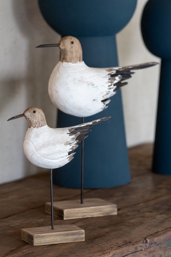 Jline Gaviota En Pie Madera De Paulownia S.