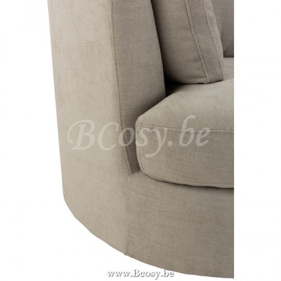 J Line Chair Swivel Wood Textile Grey turning seats.