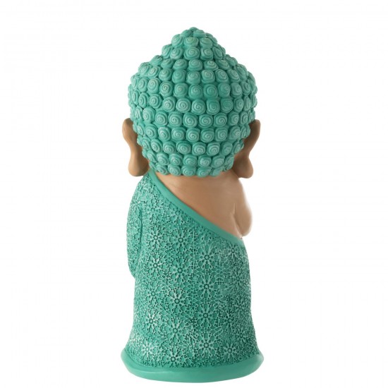 J Line frères Moines statuettes Jolipa Moine Priere Resine Azur.