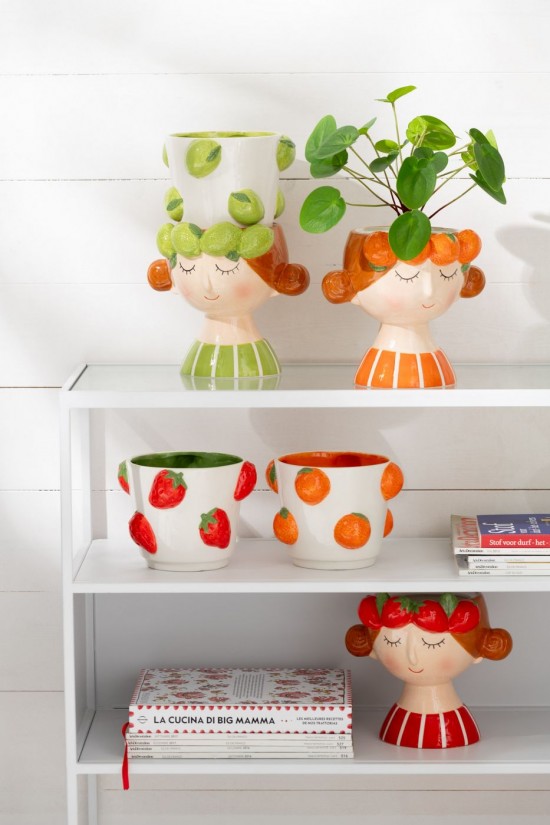 Jline Maceta 2 Del Orange Girl Mad.