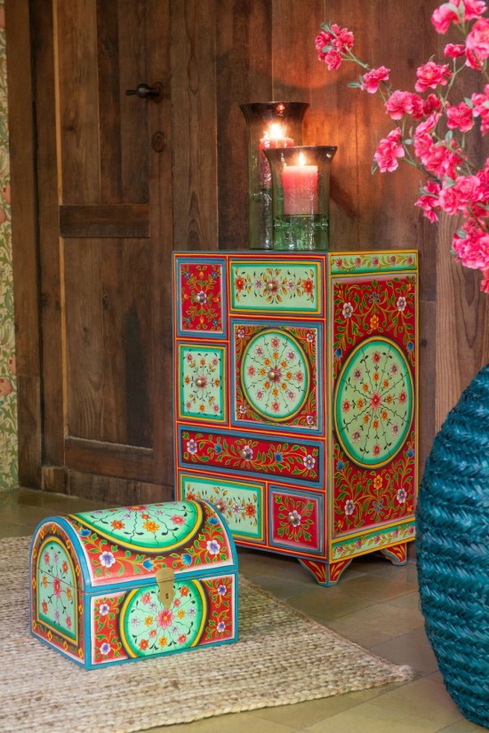 Jline Caja Rectángulo Mumbai Mdf Mix.