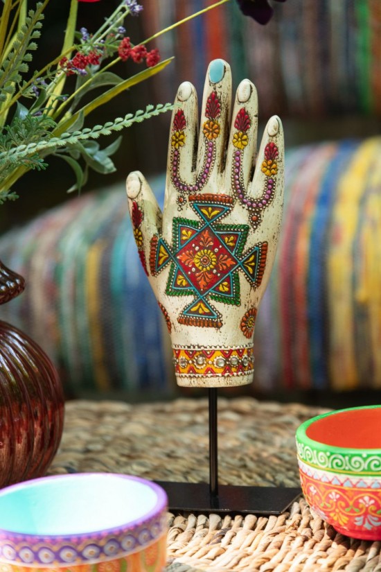 Jline Mano Sobre Soporte Delhi Mango Mix Surtido De 2.