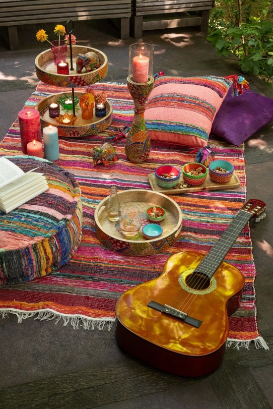 J Line Candeliere Delhi Legno Di Mango Mix Portavelas Delhi Mango Mix.