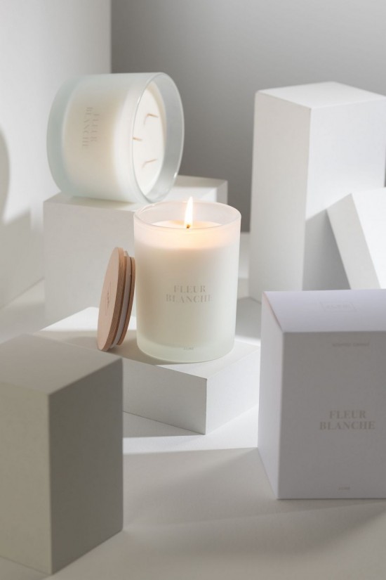 Jline Duftkerze Accords Essentiels Fleur Blanche 38 Stunden aroma kerzen.