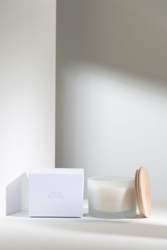 Jline Vela Perfumada Accords Essentiels Fleur Blanche 28H.