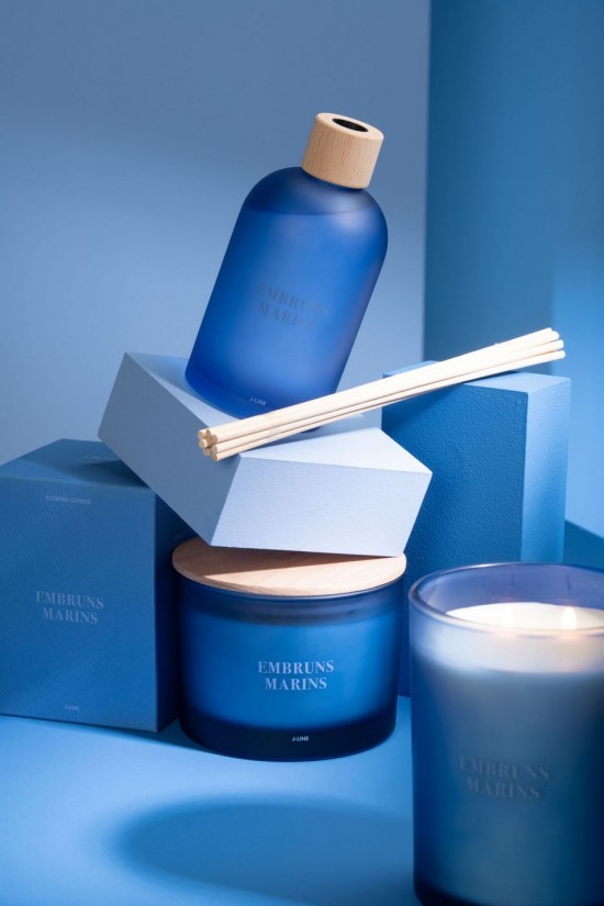 Jline Duftkerze Accords Essentiels Embruns Marins 28 Stunden aroma kerzen.