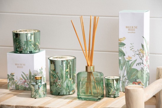 Jline Vela Perfumada Cera Verde L 55H.