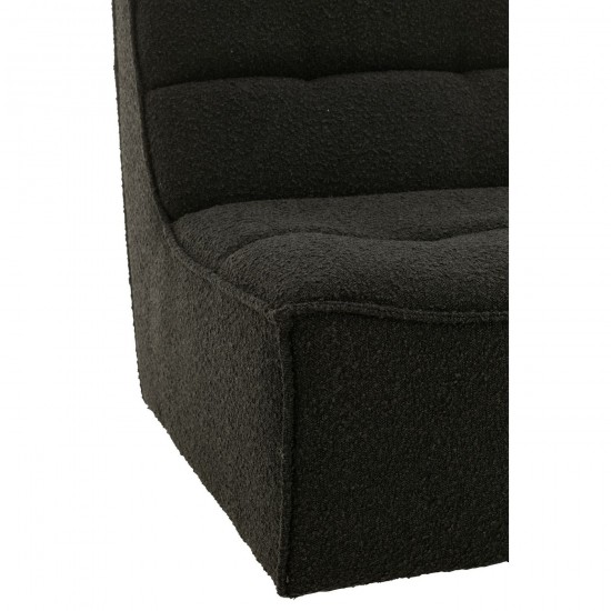 J Line Armchair Swivel Square Foam Black armchairs.