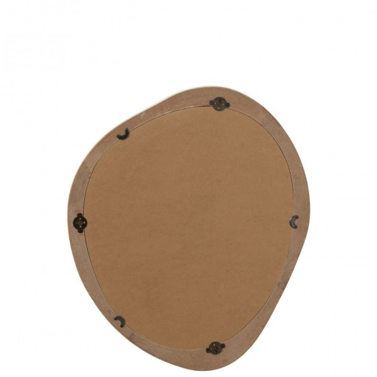 J Line Miroir mural Miroirs murals Jolipa Miroir Mural Moderna Mdf Miroir Blanc Small.