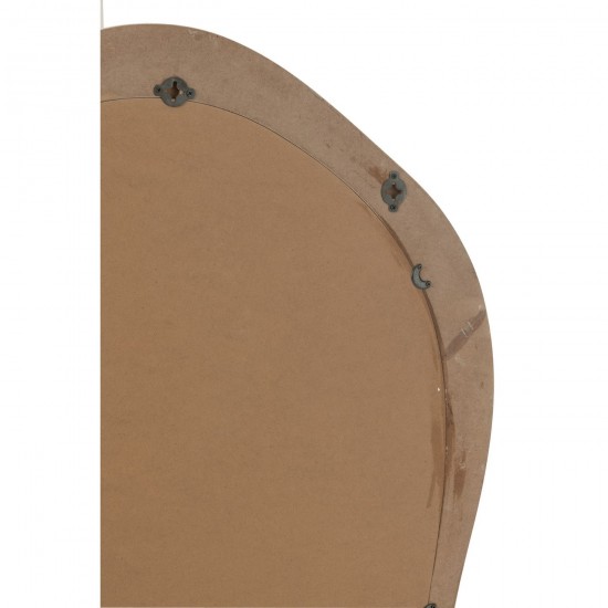 J Line Miroir mural Miroirs murals Jolipa Miroir Mural Moderna Mdf Miroir Blanc Small.