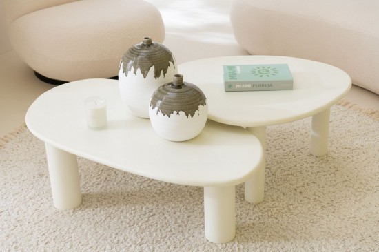 Jline Mesa Sopletoria Bali Mdf Pvc Blanca Large.