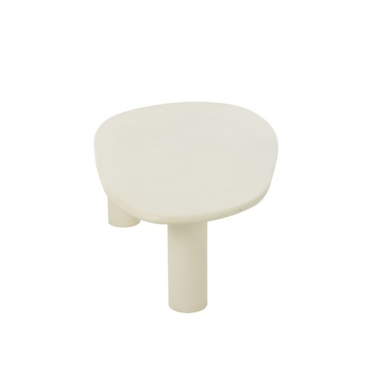 J Line Side Table Bali Mdf Pvc White Large nested side tables sidetables.
